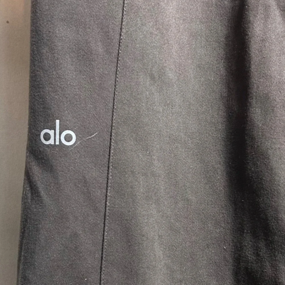 Alo Yoga Show Off Cargo Pants Espresso Brown Wide Leg High Waist Small W51383R